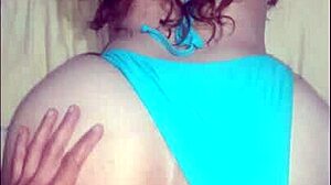 Beautiful Latina Wife Gets Fucked Doggystyle In Tiny Blue Bikini