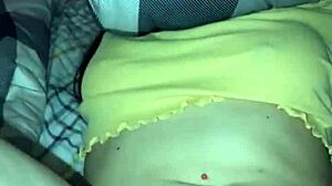 Blue Vibrator Pleasuring My Sweet Pussy