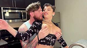 slutty stripper gets her pussy fucked hard and rough - dakota quinn steve rickz