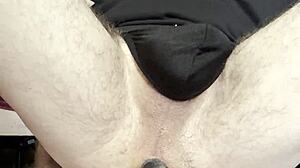 analaddict has fun with anal plugs and gaping