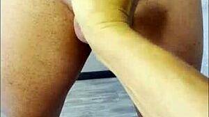 my stepmom milked me in the morning