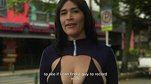 Big Tit Latina Picks Up A Stranger On The Street To Film A Porn Video