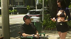 Big Tit Latina Picks Up A Stranger On The Street To Film A Porn Video