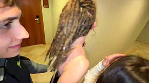 my friend and i picked up two spanish girls at the party