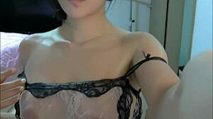 korean bj park nima does striptease in hd lingerie