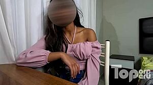 casting 016 features beautiful venezuelan morena needing money for stylist courses