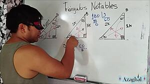 asian brazilian student teacher bedroom fun with nerd