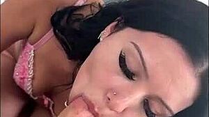 innocent brunette gets fucked while her parents arent home