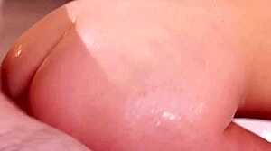 lusty pigtailed blondie masseuse fucked doggy by huge dick