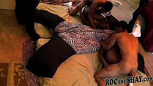 african couple love making