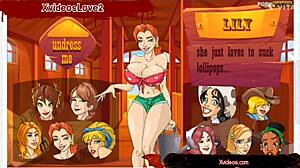 cowboy village girls video game