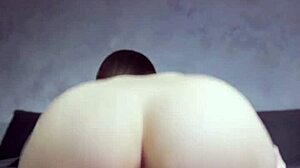 Amateur cowgirl rides step cousin cock until creampie