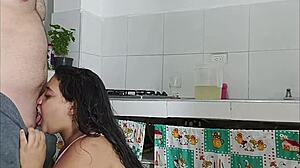 Esposa Infiel Captada En Camara Con Amante Follando En La Cocina