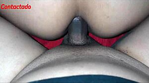 Anal amador duro with creampie and moaning