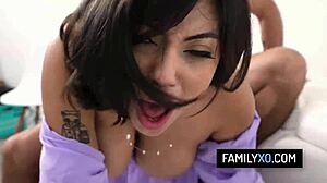 hot stepdaughter rough fuck with stepdad pov