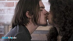 Smoking hot duo explore bodies on bed