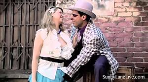 Sunny lane gets fucked hard in wonderland