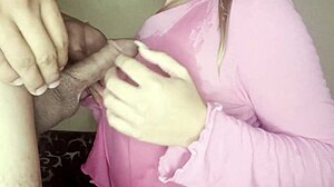 Stepmom got very wet and slobbery cunnilingus