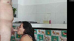 Esposa Infiel Captada En Camara Con Amante Follando En La Cocina