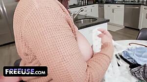 stepmoms desperate quest for cash ends with stepsons cock