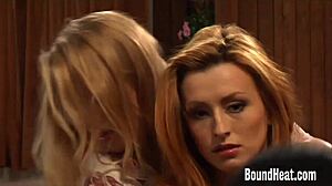 Submissive Lesbian Slaves Dominated And Punished By Madame