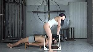 japanese mistress mikako fujishiro sits on face and tramples hard