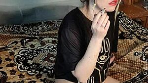 smoking stepsister without panties