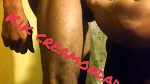 slobbing up westside huge dick for a facial finish
