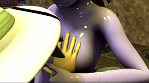 MLP daring do gets wrapped and fucked in full animation