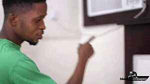 helpful neighbor with huge cock cums twice on big fat ass