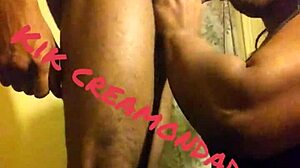 slobbing up westside huge dick for a facial finish