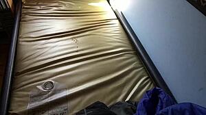 waterbed wank in boxers feels so good today