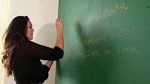 naughty masturbating school girl alison tyler has to stay after school