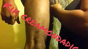 slobbing up westside huge dick for a facial finish
