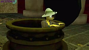 MLP daring do gets wrapped and fucked in full animation