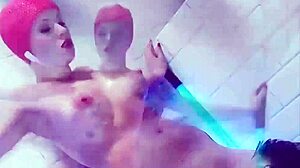 Blonde Fucked In Shower