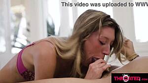 Throated stunning addison teaches deepthroat techniques