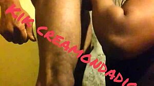 slobbing up westside huge dick for a facial finish