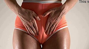 i hope you like my new yoga shorts
