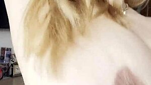 big natural boobs closeup dancing