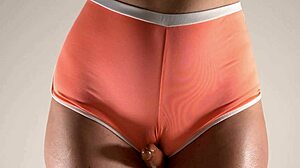 i hope you like my new yoga shorts