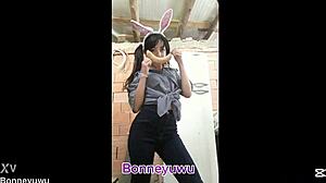 judy hopps masturbates hard in cosplay