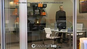 Hd fantasyhd - naughty secretary lily carter fucks in the office