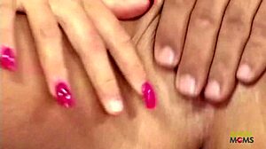 he stretches her legs during intense doggy style