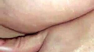 Arabic Wife Takes Close Up Anal Creampie