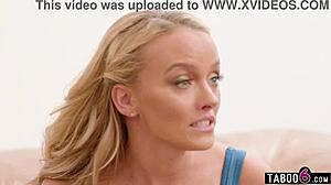 angry stepmom milf makes stepson make up with neighbor