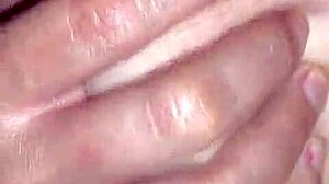 Arabic Wife Takes Close Up Anal Creampie