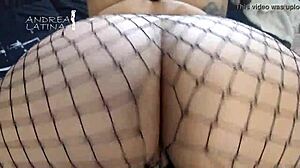 curvy latina babe bent over for crush