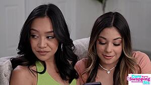 Xxlayna Marie And Jade Swap Creampie Wet