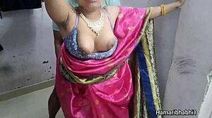 Indian desi homemade saree sex video with husband
